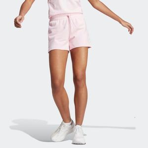 Shorts rosa in french terry linea Essential