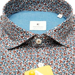 Simo M/L shirt in abstract print cotton
