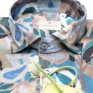 Simo M/L printed shirt in cotton