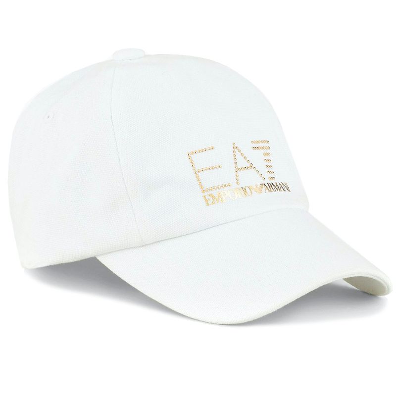 EA7 - Baseball cap with golden logo on Arteni.it