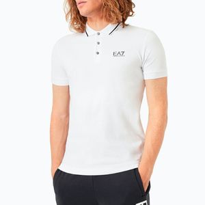 Polo Core Identity in piquet di cotone stretch
