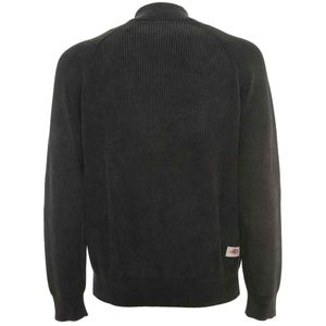 Ribbed sweater with Corso Grifo logo
