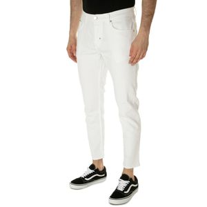 Jeans Argon Slim Ankle Lenght bianco