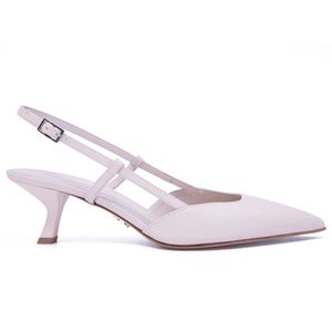 Slingback Coral4 in pelle
