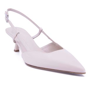 Slingback Coral4 in pelle