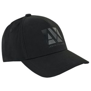 Hat with visor and tone-on-tone logo