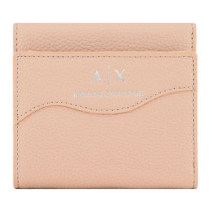 Mini wallet with shaped stitching