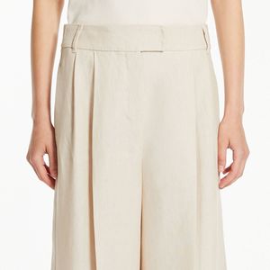 Wide trousers in Lira linen