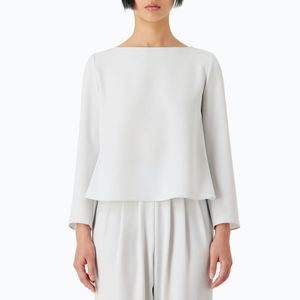 Techno cady blouse with ruffles