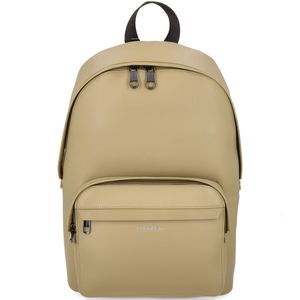 Round backpack with large front pocket
