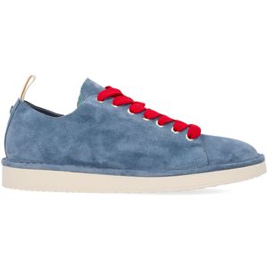 Sneakers P01 suede Blue/Red