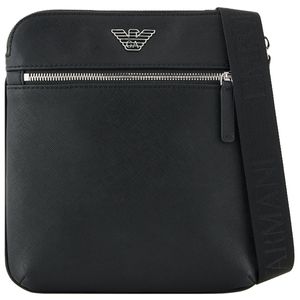 Saffiano eco-leather bag with eagle logo