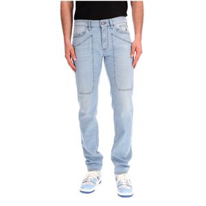 Jeans John slim fit azzurri