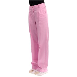 High-waisted palazzo jeans