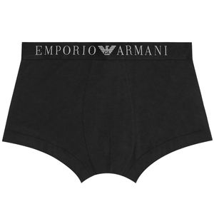 Superfine cotton boxer shorts with logoed waist