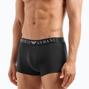 Superfine cotton boxer shorts with logoed waist
