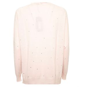 Maglione Brill in cotone con strass