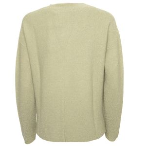 Glitter open cardigan in cotton