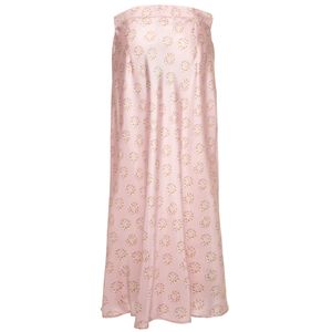 Cavallo pink skirt in 100% silk with pattern