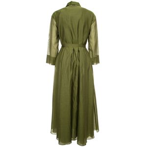 Sial long shirt dress in cotton voile