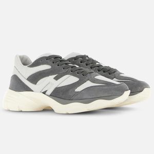 Hogan H665 gray and white sneakers