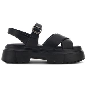 Hogan H644 black sandal