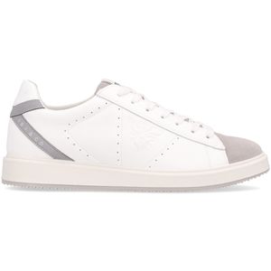 Sneakers in white upper with logo