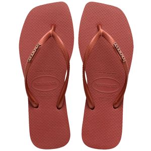 Ciabatta Havaianas Square Logo Metallic