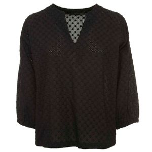 Kalamos blouse with ricami