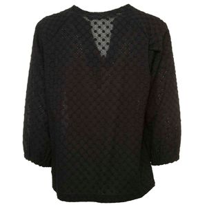 Kalamos blouse with ricami
