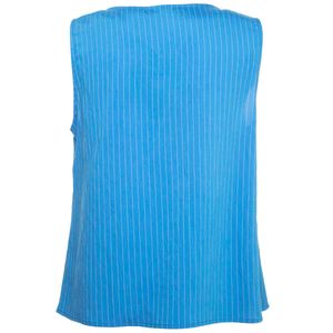 Top Capri gessato in modal stretch