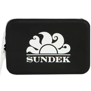 Mini rubber clutch bag with logo