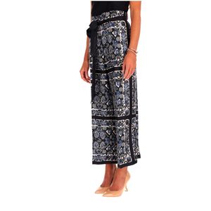 Patty wide silk trousers
