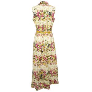Reflex floral dress with belt