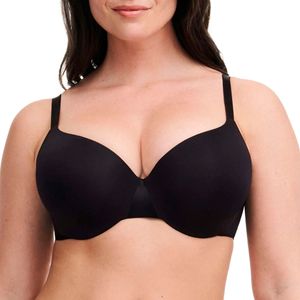 Preformed opaque bra with C cup underwire