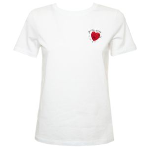 Jersey T-Shirt with Branca embroidery