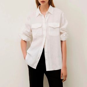 Camicia in lino Alcide