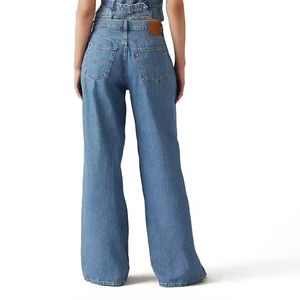 Dad Jeans oversize Wide Leg in denim Lightweight