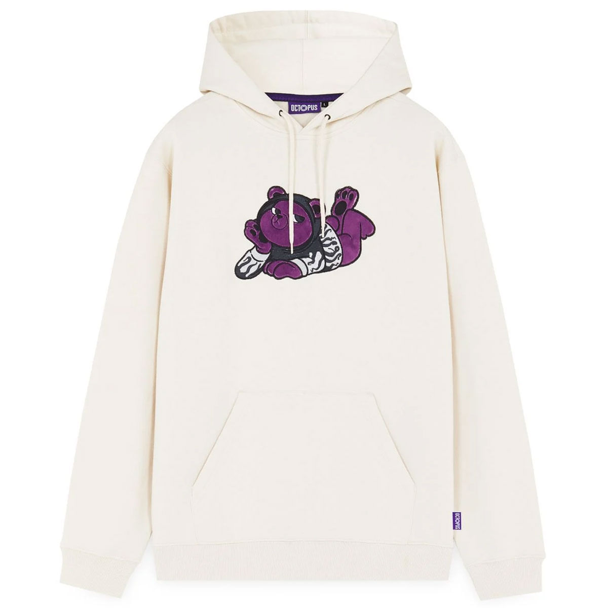 Octopus Ottavio Hoodie beige sweatshirt on Arteni