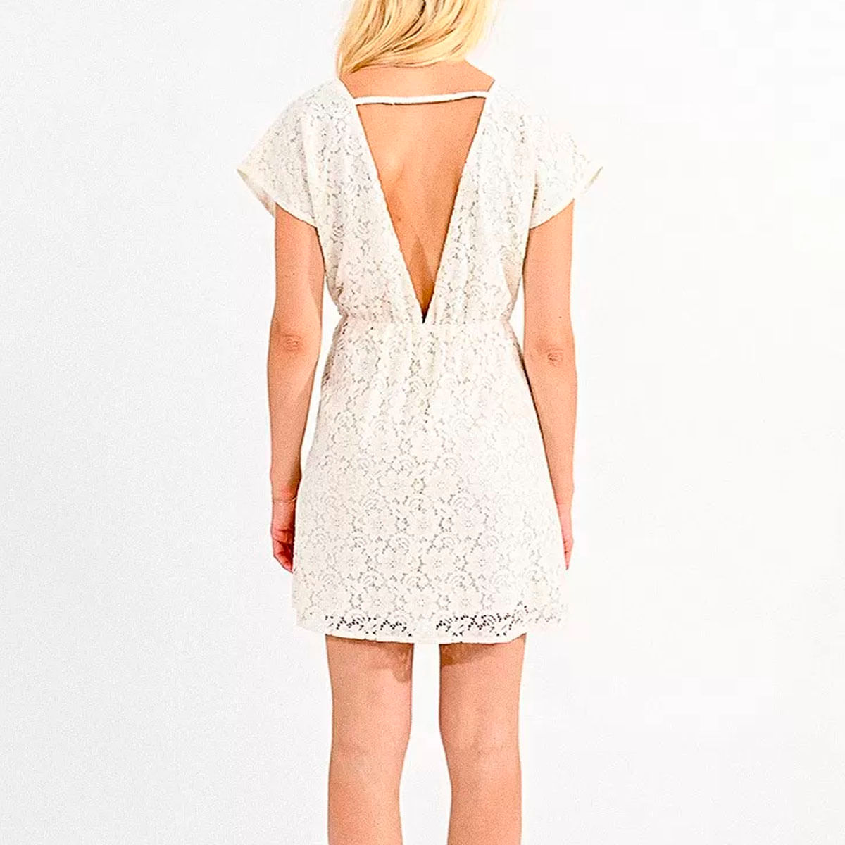 Molly Bracken - Lace dress with open back on Arteni.it