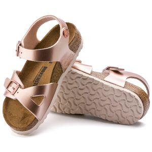 Sandalo Rio Kids Metallic Copper Narrow Fit