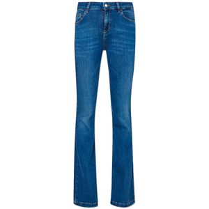 Jeans blu flare bottom up