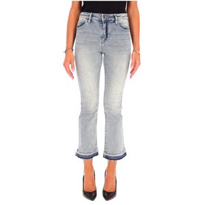 Jeans scolorito J62 Flare Capri