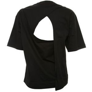 T-Shirt over con spacco sul retro