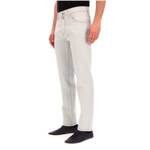 Jeans Scott slim cropped carrot azzurro