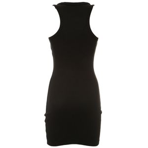 Sleeveless fitted dress