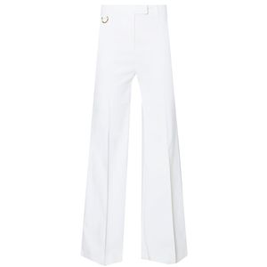 Pantalone a palazzo bianco