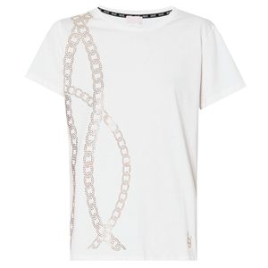 T-Shirt con mini borchie