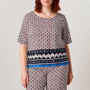 Blusa in tela di cupro e viscosa Corinto