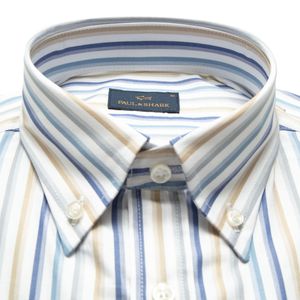 Colorful striped cotton shirt